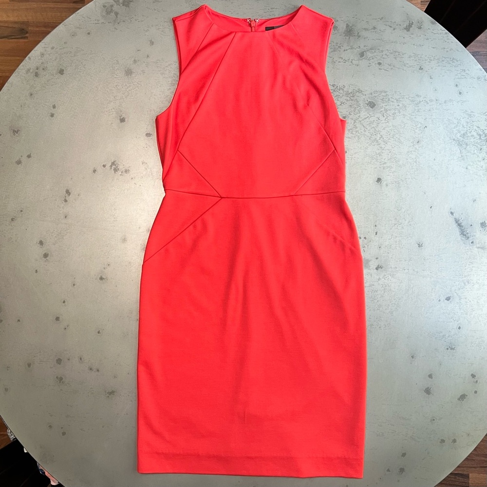 The Limited bright red sheath dress